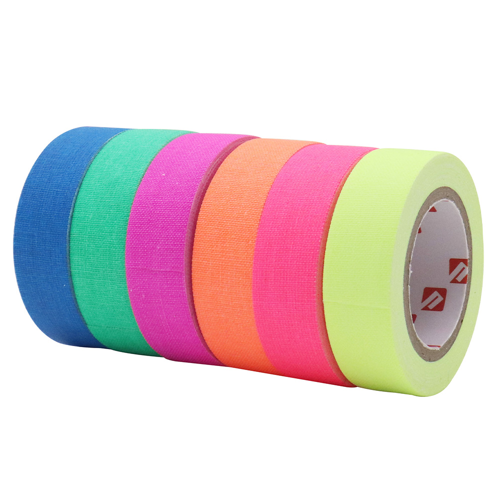 Ruban en coton fluorescent UV